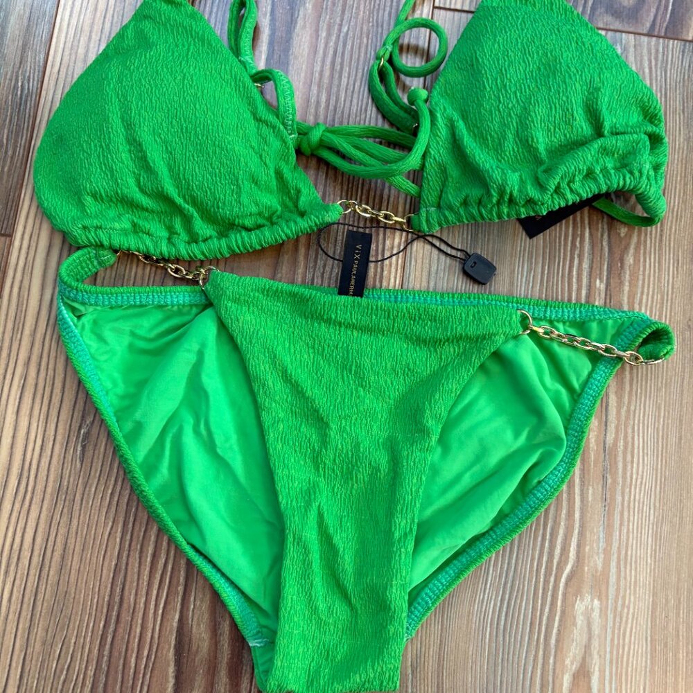 Vix Green Bikini Set
